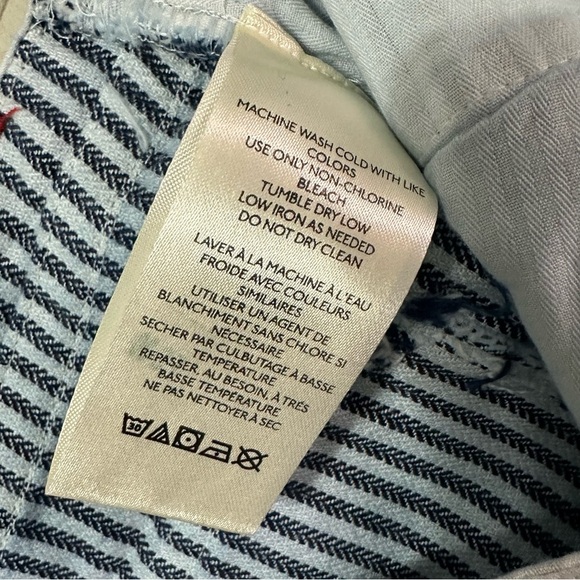 NWT We The Free Hot Tropics Cuffed Harem Pants 6 Striped Embroidered - Picture 13 of 13